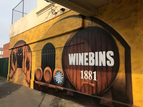 Photo: Winebins